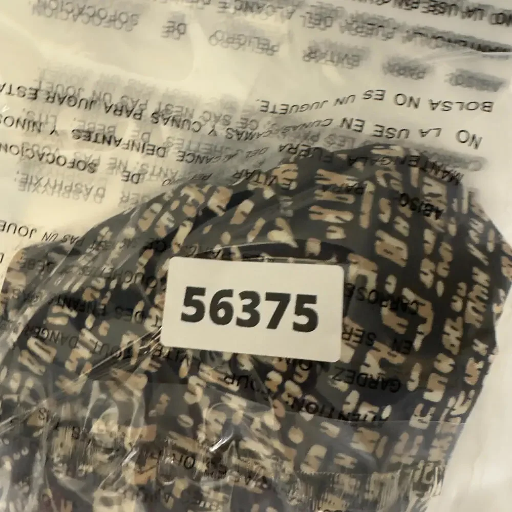 Laura Ashley Blouse Women M Medium Black Geometric V-Neck Long Sleeve Casual - Picture 6 of 6